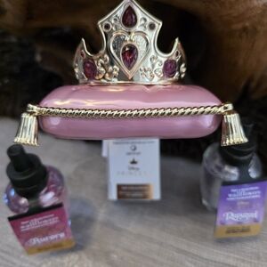 Bath Body Works Wallflower Plug Disney Princess AURORA Crown Pillow  2 REFILLS